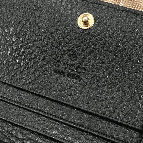 GG Marmont Bi-colour Card Case Wallet - Picture 8 of 10